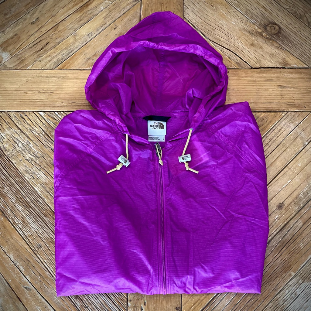 Brand New North Face Purple Windbreaker